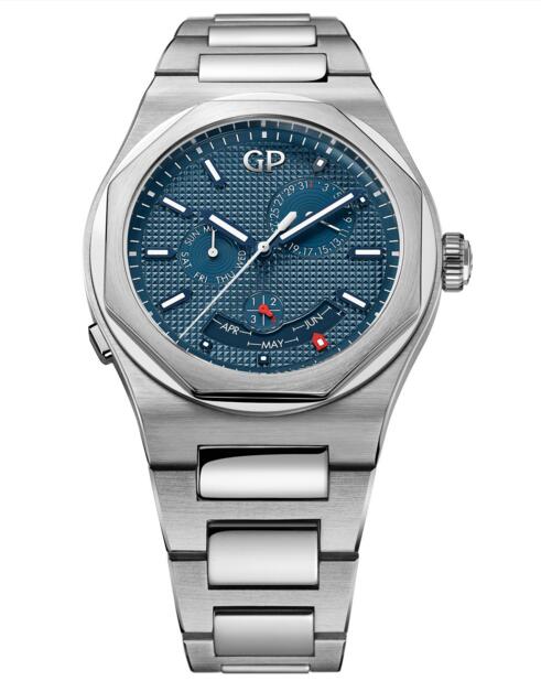 Cheap Girard-Perregaux 2019 Laureato Perpetual Calendar 81035-11-431-11A Replica watch